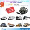 Metal Kasa AHD 1080P/Analog Pal Mini Dome Araç Kamerası 4 Pin Aviation