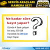 Okul Servis Kamera Seti 4 Kameralı 7" Monitör 4 Kameralı 320 Gb Harddisk Dahil