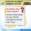 Uzaktan İzlemeli Okul Servis Kamera Seti 4 Kameralı 320GB HDD 7" Monitör