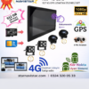 4G Uzaktan İzlemeli 10 İnç 4 Kanallı GPS BSD Kör Nokta Uyarılı Kamera Seti