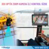 Kayıtlı 10" Dokunmatik Kablosuz Vinç Kamera Seti 30X Optik Zoom Full HD 1080p BSD Kör Nokta Uyarılı